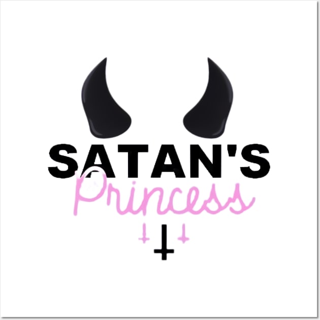 SATAN'S PRINCESS Wall Art by Grunge&Gothic